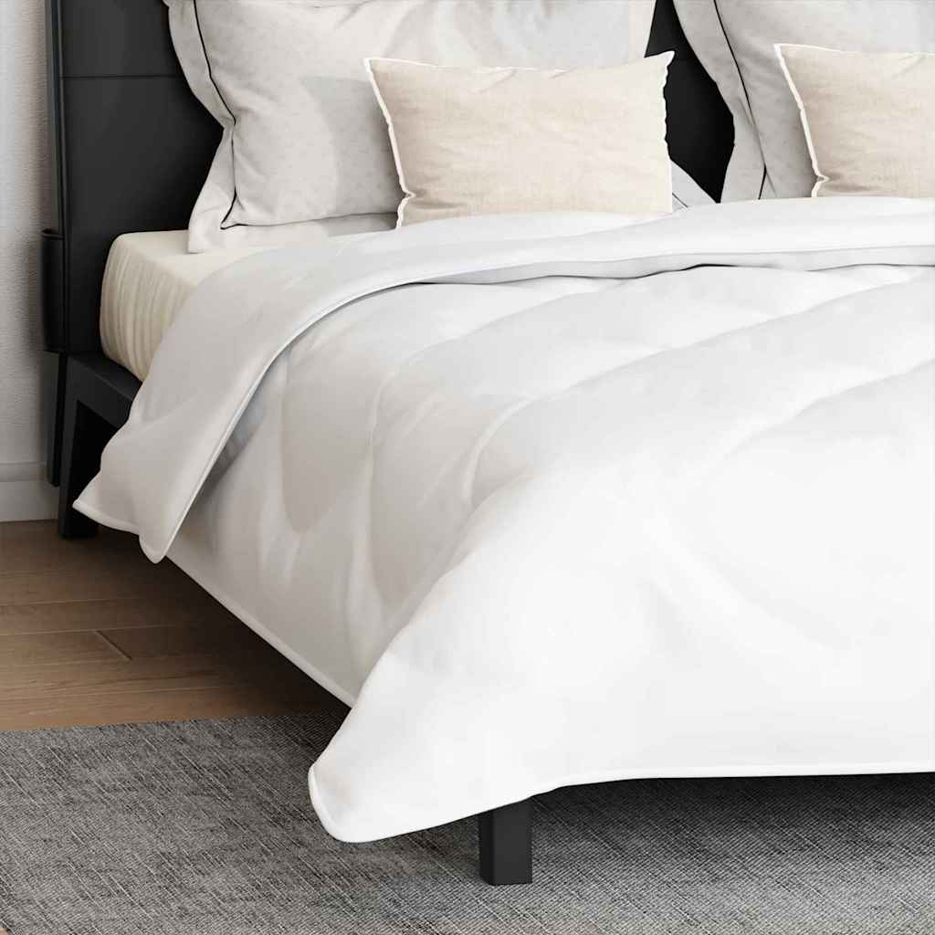 Sommerdecke mit Kissen 3 pcs Weiß Mikrofaser